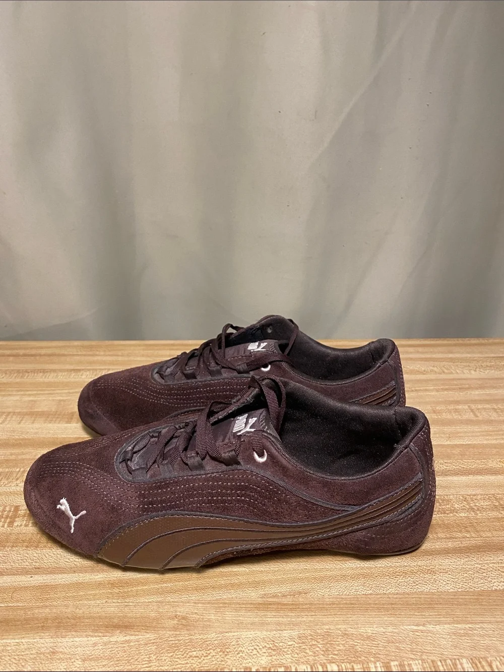 Puma Soleil Sport Brown Suede Women’s Shoes 7.5